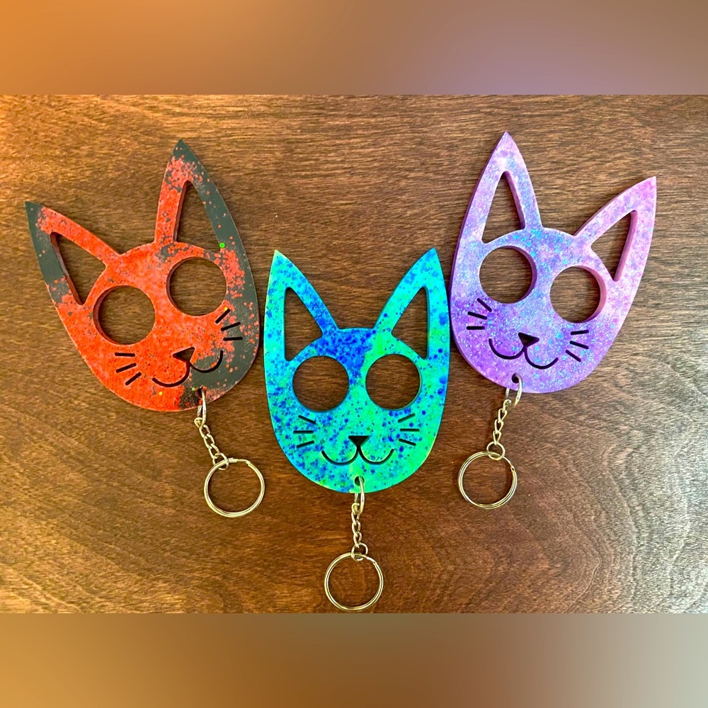 Cat keychain